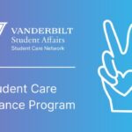 Students on Vanderbilt University campus, symbolizing access to student care and relief programs for healthcare.