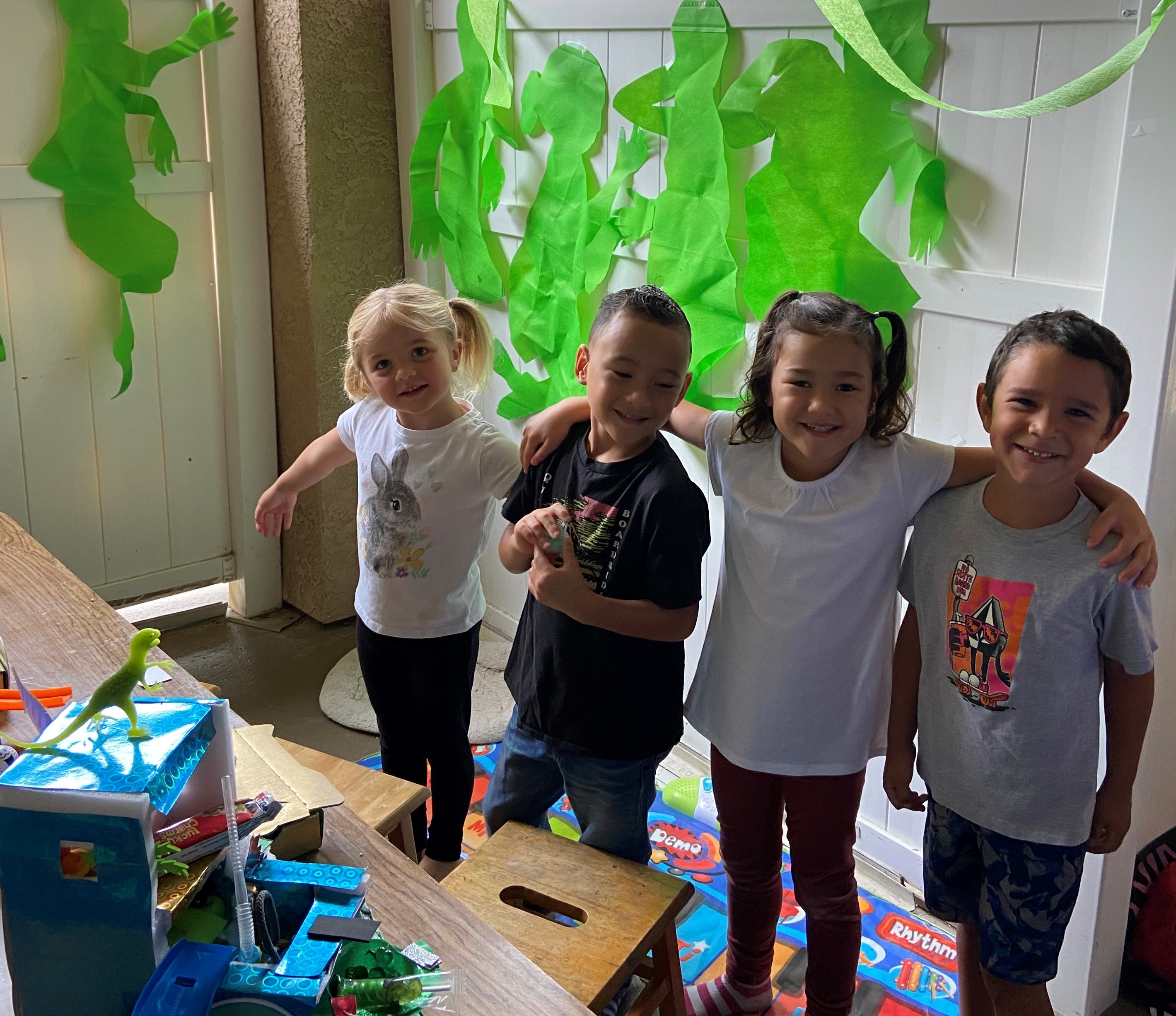 Group of children participating in activities at Ardenwald Preschool