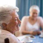 happy residents at memory care nursing homes