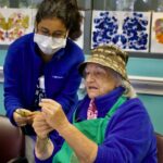 Engaging group activity at VT Adult Day Services, a leading adult day care program in Vermont, providing therapeutic and social enrichment for seniors.