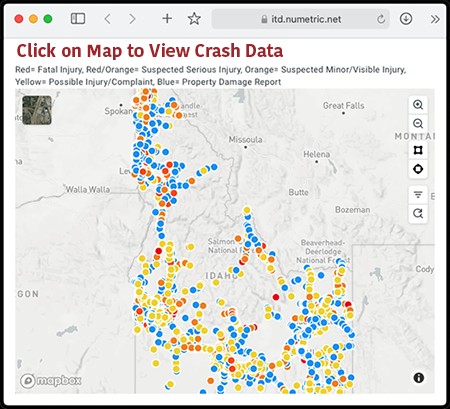 Click for Crash Data Map