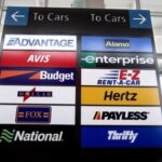 Rental car signs pointing in different directions, questioning which one to choose. It gets harder and harder.