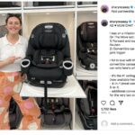 Original Instagram post featuring a Graco car seat giveaway, which was manipulated to create the fake $1 car seat scam advertisement.