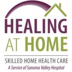 Healing At Home logo representing Sonoma Valley Hospital's expanded home care program.