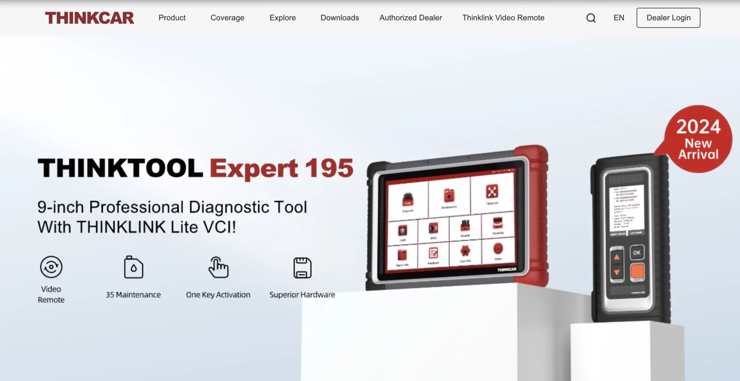 Thinkcar diagnostic tools for vehicle maintenance